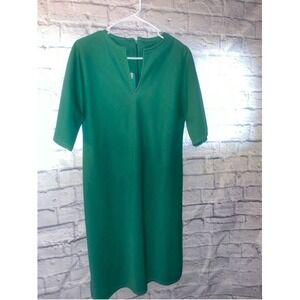 True Vintage Union Made in USA Green Dress